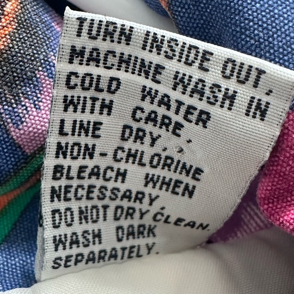 Vintage 80’s LINE-UP Golf themed Bomber Jacket - 100% cotton - Picture 7 of 14